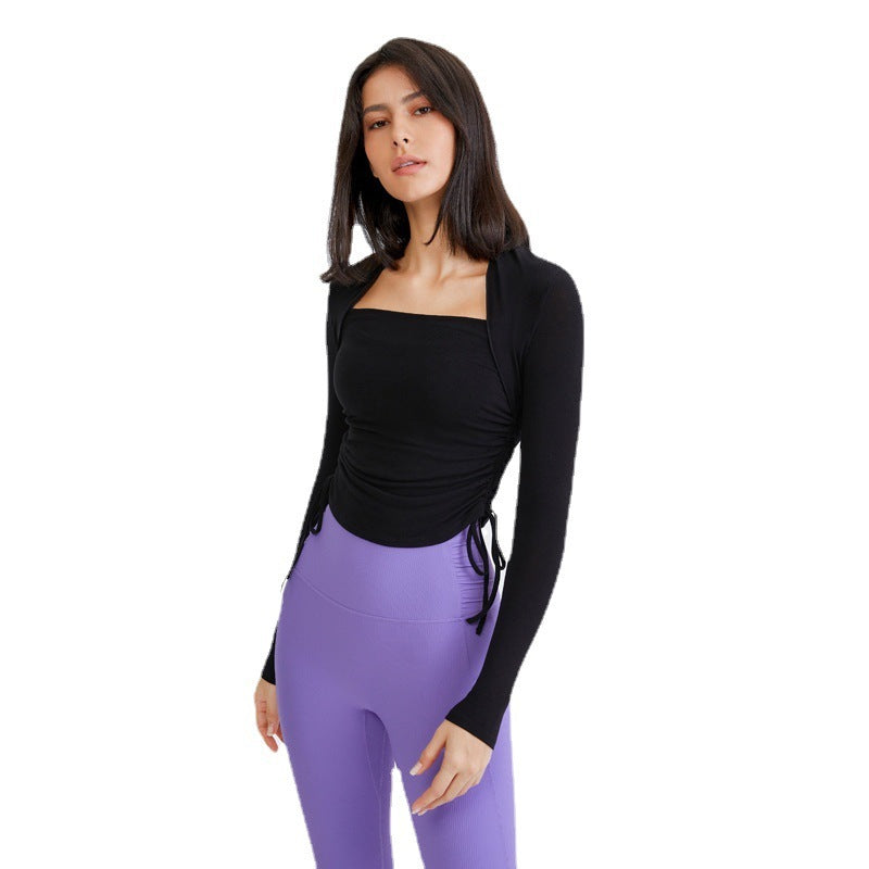 Elastic Workout Top for Women