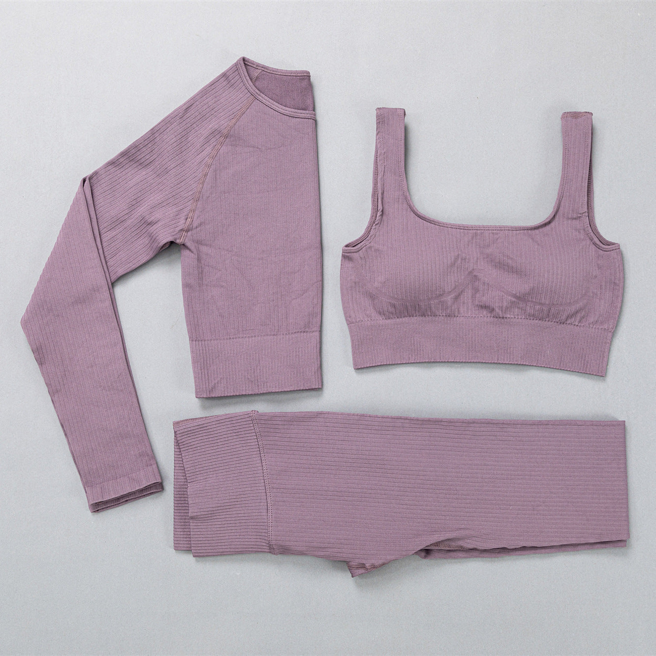 High Elastic Jacquard Yoga Set