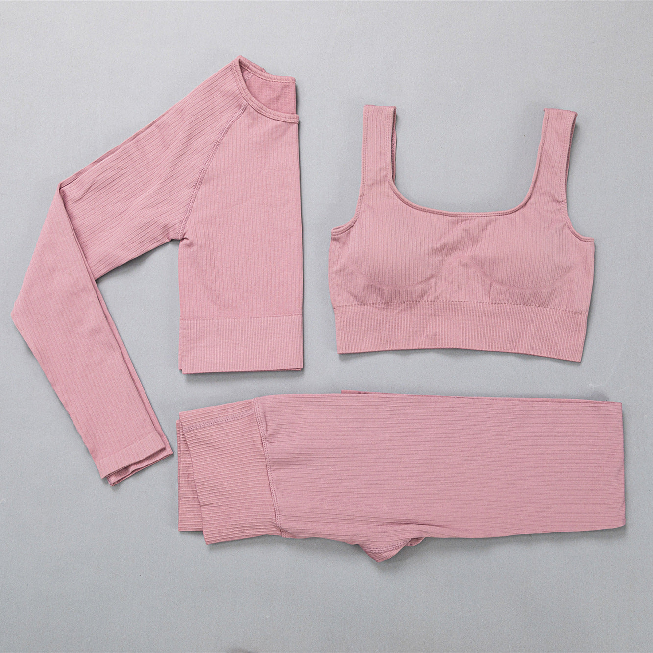 High Elastic Jacquard Yoga Set