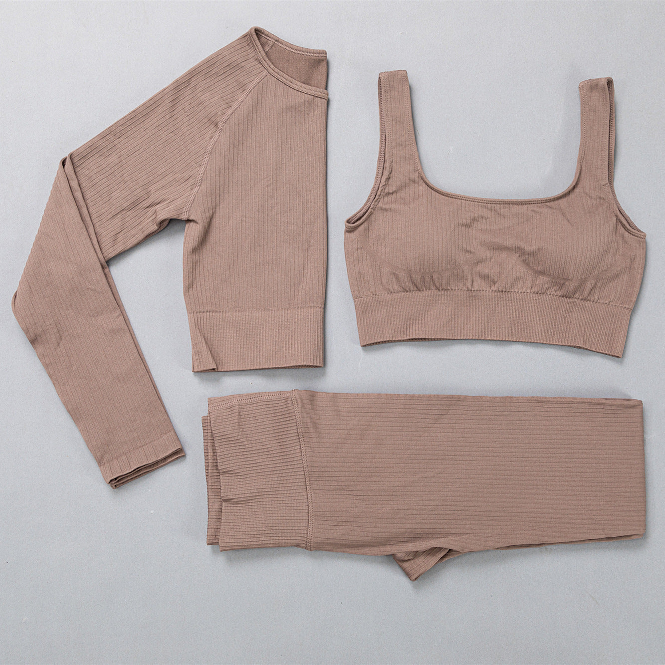 High Elastic Jacquard Yoga Set