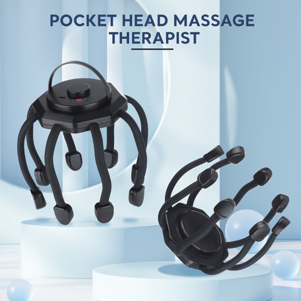 Electric Octopus Head Massager