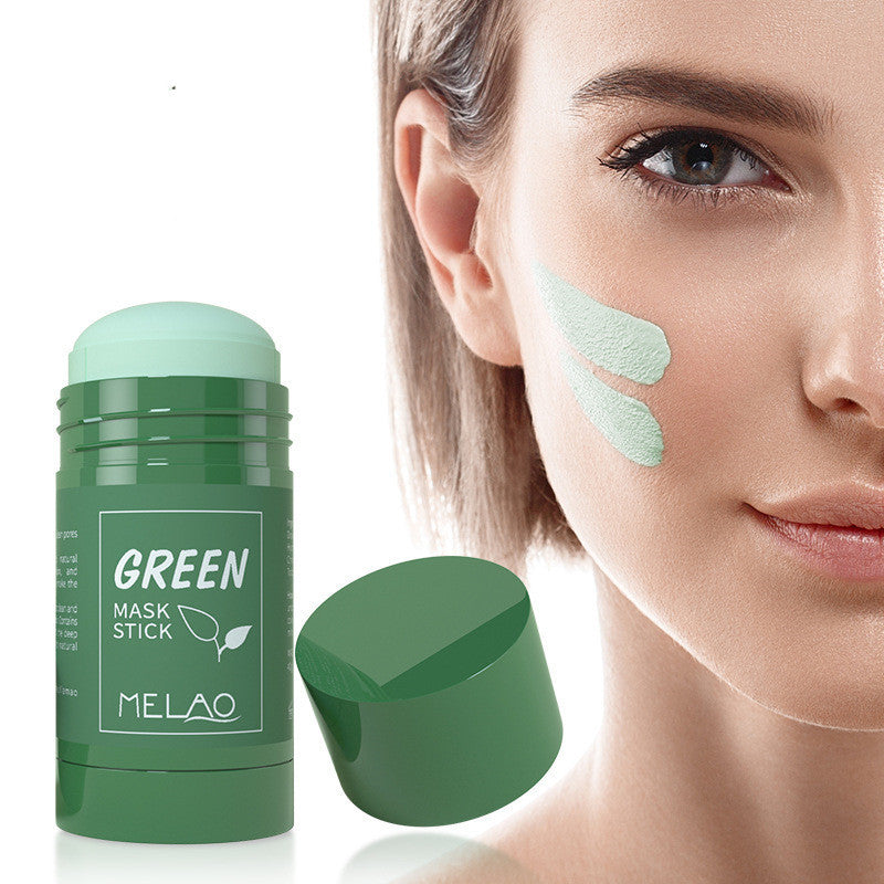 Green Tea Solid Clay Mask Stick - 40g