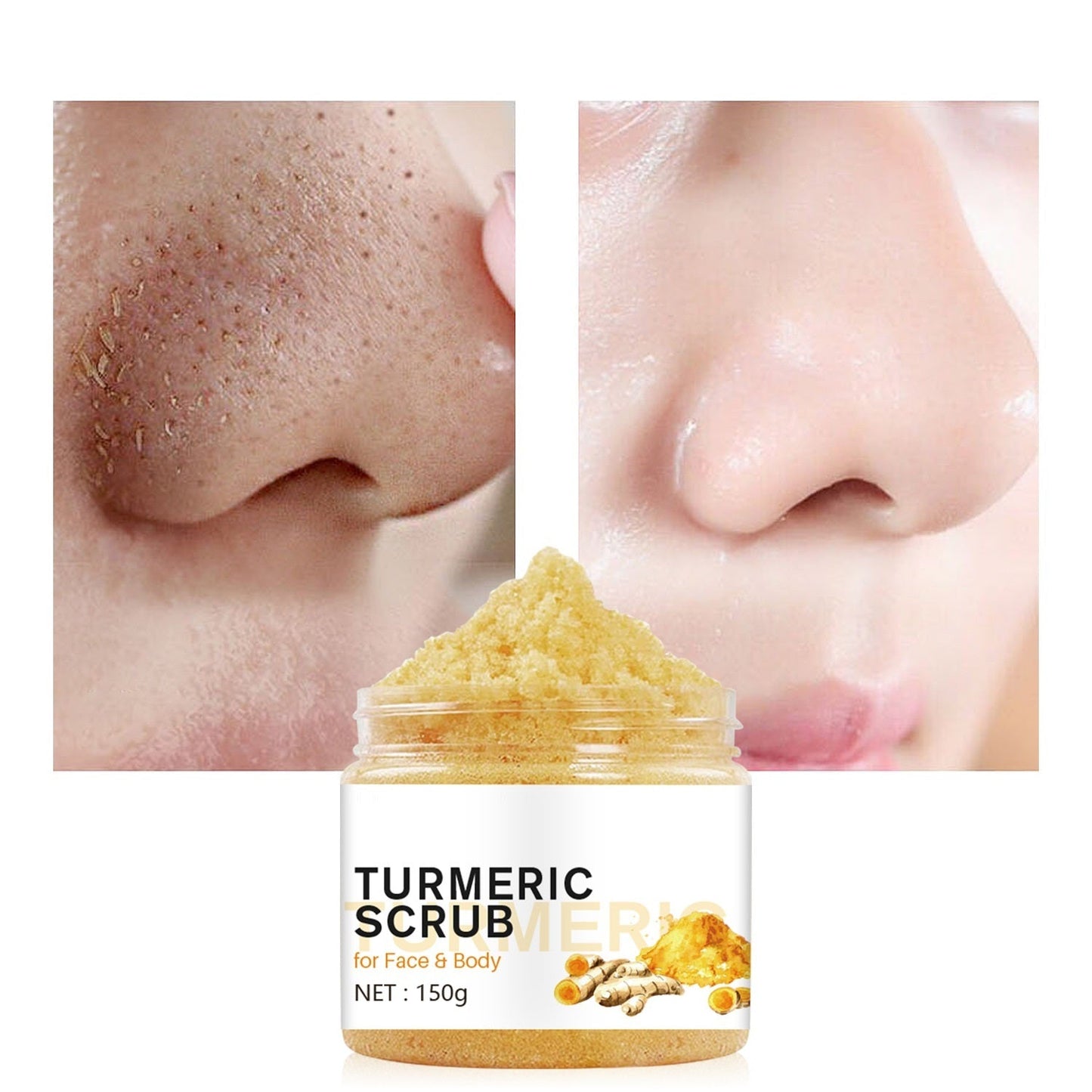 turmeric scrub cream suitable