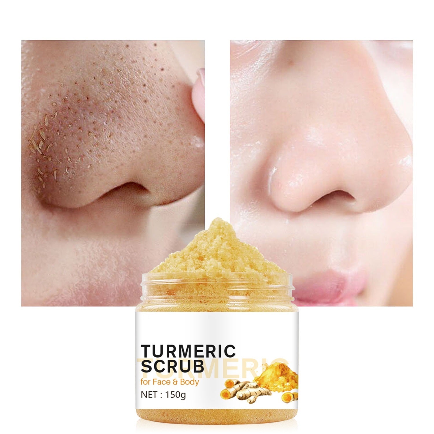 turmeric scrub cream suitable