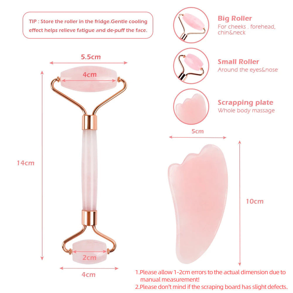 Claw Scraping Board and Jade Roller Set